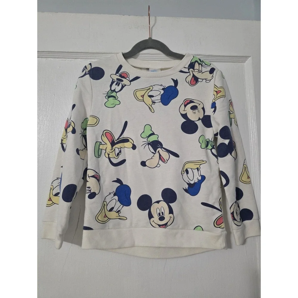Disney‎ Mickey And Friends Sweatshirt Set Child Size 7